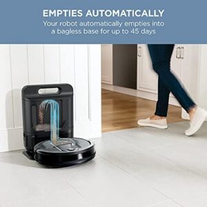 Clean your home effortlessly with the AV1002AE IQ Robot Vacuum, featuring powerful suction, Wi-Fi voice command, and total home mapping. Perfect for pet owners, this vacuum comes with a 0.17-quart dust cup capacity and self-empty base for hassle-free cleaning.
