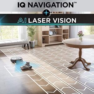 "Discover the AI robot vacuum with smart mapping and scheduling, perfect for pet owners. With logical navigation and carpet-friendly design, keep your home spotless effortlessly."
