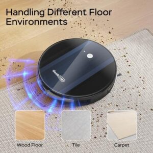 Cleans hard floors and carpets with powerful 1800 Pa suction, super-thin design and advanced navigation. Ideal for pet owners and busy households, this robot vacuum offers a convenient cleaning solution.