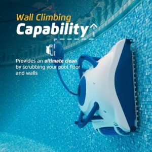 Clean your pool effortlessly with Dolphin Nautilus, a simple plug-and-play vacuum perfect for above or in-ground pools up to 26 feet long. Boost cleaning power and save time today!