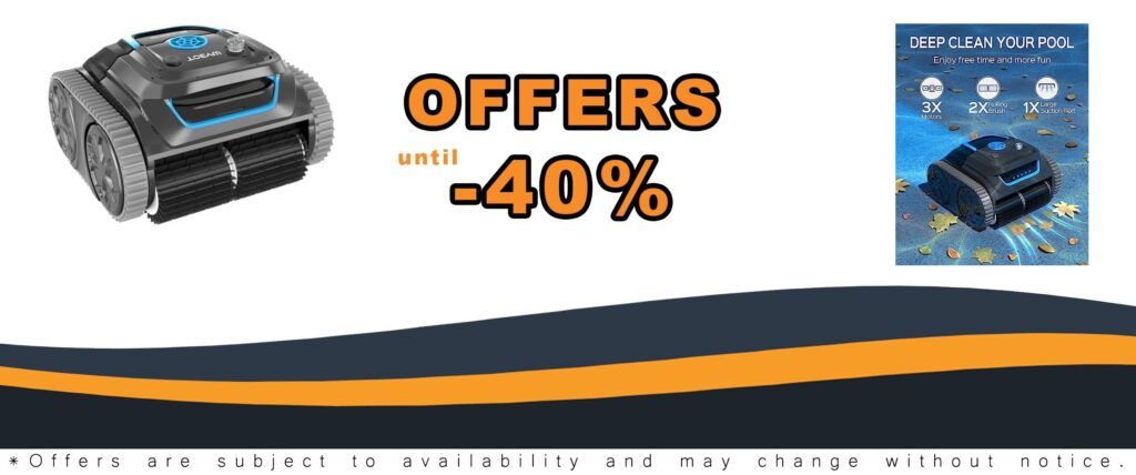 S1 Cordless Wall Climbing Robotic Pool Cleaner with APP Mode and Smart Mapping Technology