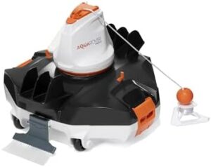 Clean your pool effortlessly with the Bestway AquaRover, a fully autonomous robot featuring advanced navigation and powerful suction for effective debris removal. Get the best results at an unbeatable price!