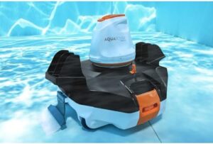 Clean your pool effortlessly with the Bestway AquaRover, a fully autonomous robot featuring advanced navigation and powerful suction for effective debris removal. Get the best results at an unbeatable price!