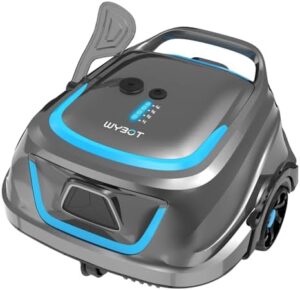 Automate your pool cleaning with the WYBOT A1 Cordless Robotic Pool Cleaner, featuring 120 minutes of autonomous vacuuming, double filters and LED indicator. Plus, get fast charging and compatibility for above ground & in-ground flat pools - now with discounts available!