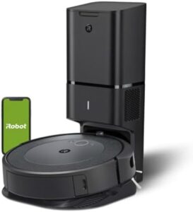 Transform your cleaning routine with the iRobot Roomba i4+ EVO robot vacuum, featuring automatic dirt disposal, Wi-Fi connectivity and 60-day self-emptying, perfect for pet owners and carpet lovers.