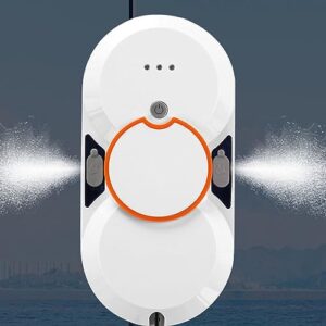 Here is the optimized SEO meta description:

"Effortlessly clean windows indoors and out with this 5600pa smart window vacuum cleaner robot featuring automatic water spray and remote control, perfect for high-rise glass surfaces."