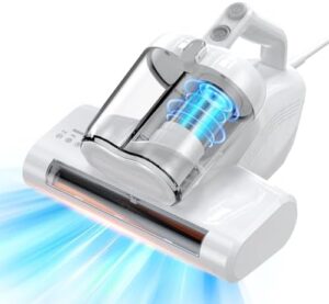 Revolutionize your bed cleaning routine with the Mattress Vacuum Bed Vacuum Cleaner, featuring powerful UV-C light, strong suction, and advanced cyclone dust filtration. Perfect for mite removal and allergen-free sleeping.