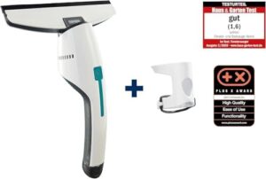 Boost your bathroom cleaning experience with Nemo's waterproof electric window cleaner, featuring a click adapter and up to 45 minutes of continuous use. Perfect for smooth surfaces and showers.