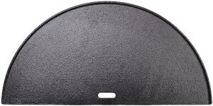 Cook up a culinary masterpiece with Kamado Joe's Big Joe Reversible Griddle Grill Accessory, featuring 0.3 inches thick cast iron and dimensions of 11.63 x 23.6 inches, perfect for grilling and cooking enthusiasts!
