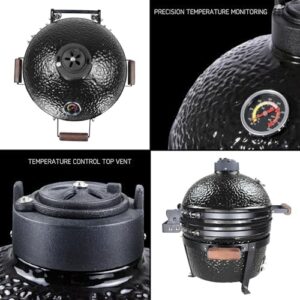 Here is the generated meta description:

"Upgrade your outdoor cooking experience with the Sac Kamado 16" Ceramic BBQ Grill Oven. Charcoal smoker with temperature control and large 250 sq inch cooking area, perfect for any outdoor enthusiast."