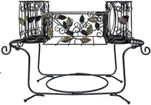 Organize your outdoor kitchen with the Maypes Utensil Caddy - Silverware holder and plate organizer for picnics, camping, BBQ, parties and events. Perfect 2-piece set with compact design.