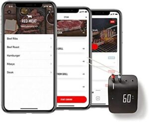 Unlock perfect grilling results with Weber Connect's intelligent meat thermometer, featuring Bluetooth & WLAN connectivity, step-by-step instructions, and up to 4 sensors.
