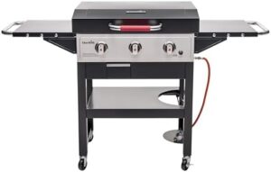 Here is the generated SEO meta description:

"Cook up a storm with the Char-Broil 140999 Griddle Gas BBQ, featuring cast iron construction and 12.3W power. Perfect for outdoor cooking, get ready to grill in style! Limited time offers available, grab yours now for unbeatable value."