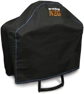 Protect your Broil King KEG5000 BBQ with this stainless steel accessory cover, measuring 5x5x5cm. Perfect fit for compact storage.