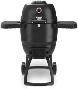 Protect your Broil King KEG5000 BBQ with this stainless steel accessory cover, measuring 5x5x5cm. Perfect fit for compact storage.