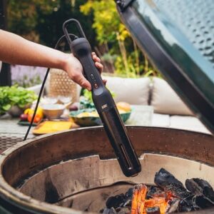 Here is the optimized SEO meta description:

"Effortlessly light your grills, firepits and smokers with Looft Air Lighter 2's electric charcoal starter. Save time and enjoy perfect BBQs every time!"