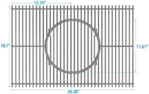 Upgrading your Weber Genesis II grill with Outspark's durable stainless steel grate replacement parts for a gourmet BBQ experience. Perfect for 300, LX 300, E/S 310, 315, 320, 325, and 340 series grills.
