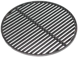 Here is the optimized SEO meta description:

"Upgrade your outdoor cooking with YNNI KAMADO's heavy-duty 7.35kg cast iron grate BBQ, perfect for large gatherings. Compact design and durable construction ensure years of reliable use."