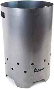 Transform your outdoor space with the Volcann Garden Waste Incinerator, featuring solid metal construction and a large capacity for leaves, paper, and more, measuring 600x400 mm. Enjoy eco-friendly waste management!