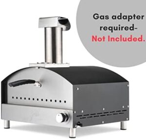 Here is the generated SEO meta description:

"Upgrade your outdoor cooking experience with Hans Grill Pizza Oven Bundle, featuring a portable oven with built-in thermometer and accessories for convenient alfresco cooking. Perfect for garden parties!"