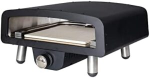 Cook authentic stone baked pizzas anywhere with this portable gas fired outdoor pizza oven, perfect for backyards and camping trips.
