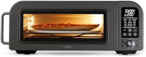 Here is the generated meta description:

"Achieve perfect pizzas at home with Tower's T17141 Elite Pizza Oven. 5 high-temp programs, 15 functions, turbo crisper and 400C heat. Ideal for pizza enthusiasts, compact design, great value!"