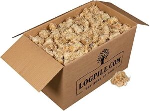 Illuminate your outdoor space with Logpile's Natural Firelighters for wood burners, pizza ovens, BBQs, fire pits & stoves. 100% British, eco-friendly, plastic-free, odourless and sustainable.