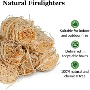 Illuminate your outdoor space with Logpile's Natural Firelighters for wood burners, pizza ovens, BBQs, fire pits & stoves. 100% British, eco-friendly, plastic-free, odourless and sustainable.