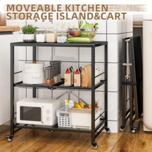 Here is the generated meta description:

"Experience outdoor cooking with Unionline's foldable pizza oven table featuring a 3-tier grill cart on wheels. Perfect for garden dining, this versatile stand offers three compartments and easy mobility."
