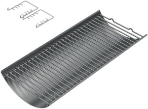 Upgrade your Chargriller charcoal grill with the Aluminum Steel 27 Inch Ash Pan Replacement Parts, featuring a sturdy ash tray and 2PCS fire grate hanger for effortless grilling. Perfect fit for models 1224, 1324, 2121, 2222, 2727, 2828, and 2929.