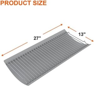 "Upgrade your Chargriller or Charbroil charcoal grill with Delsbbq's premium ash pan and cooking grates. Perfect fit for models 1224, 1324, 2121, 2222, 2727, 2828, 2929. Enhance grilling performance."