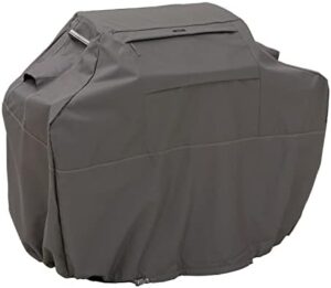 Here is the optimized SEO meta description:

"Protect your Ravenna Grill with this premium BBQ cover featuring reinforced fade-resistant fabric and a large 3x size perfect for outdoor use, dimensions 80-inch long."