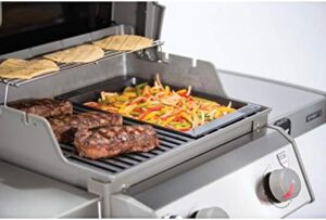 Unlock sizzling grilling and pan-frying with the Stephen Company 7658 Grill Griddle, black. Perfect for indoor or outdoor use, its durable construction ensures even heat distribution and effortless food release.