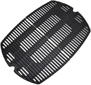 Upgrade your Weber Q3200 Q300 grill with the 7646 7584 Cooking Grates, a durable cast iron replacement for 2 Pack. Perfect fit for Weber series grills with dimensions to ensure optimal cooking performance. Save with this versatile grill accessory bundle.
