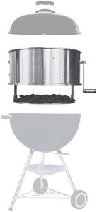 Discover the Caliente 4001.0012 grill kit, perfect for Weber-style grills. Enjoy Argentine/Tuscan style cooking with easy assembly and adjustable heat control.
