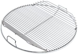 "Upgrade your outdoor cooking experience with this sturdy 7437 57 cm hinged grate, perfect for BBQs and camping trips. Compact design and durable construction make it a great value."