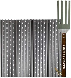 Enhance your grilling experience with the Set for The 17.375" Weber Spirit 200/210/215 Series, compatible with Napoleon Rogue XT 525 & 525 SIB, perfect accessories for outdoor cooking and BBQ enthusiasts.