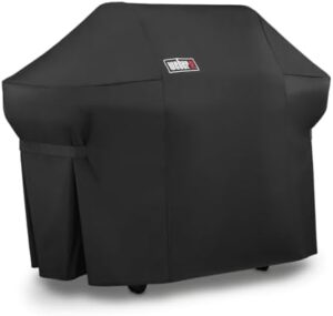 Protect your luxury grill with this durable 7103 Summit 400 Series cover, offering UV protection and water resistance. Dimensions: 170x45x40 cm, perfect for outdoor use.