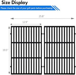 Upgrade your grilling experience with Weber Genesis 300 Series grill parts, including replacement cast iron cooking grates and compatible models EP-310, EP330, S320. Perfect for Genesis E-310, E-320, and E-330 gas grills.