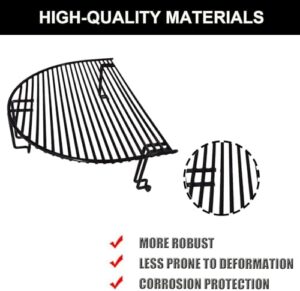 Elevate your grilling experience with the Primo 332 Extended Cooking Racks Replacement, featuring porcelain steel construction and a durable design for perfect grill results.