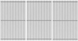 Replace your worn-out Weber Genesis II grates with these high-quality stainless steel cooking grates, perfect for the 600 series and beyond. Upgrade your grilling experience with durable and easy-to-clean components.