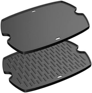 Here is the output:

"Upgrade your Weber grill with this 7582 Cooking Griddle perfect for Q100 Q1200 Q1400 Q120 and Q1000 models. Cast Iron construction ensures durability and even cooking."