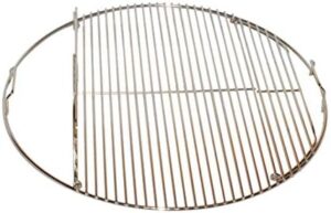 Upgrade your cooking experience with this hinged stainless steel cooking grate, ideal for camping trips or everyday use. Perfectly sized at 22". Save big and grab a discount on this must-have outdoor gear today!