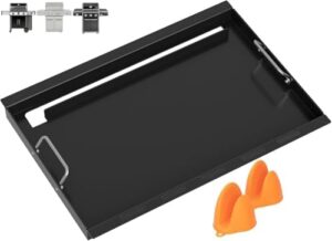 Elevate your outdoor cooking experience with the Weber Genesis 2 Griddle Insert, featuring a full-size design for GS4 Genesis II 300 & Genesis II LX 300 SER and Genesis II E-310 S310 flat top inserts.