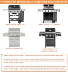Elevate your outdoor cooking experience with the Weber Genesis 2 Griddle Insert, featuring a full-size design for GS4 Genesis II 300 & Genesis II LX 300 SER and Genesis II E-310 S310 flat top inserts.