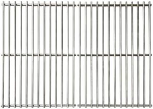Enhance your grilling experience with these aftermarket stainless steel cooking grids for Weber BBQs, replacing original parts DS112, ideal for 7521, 7523 and 9855 models.
