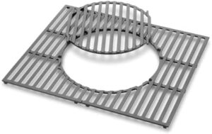 Discover the 8846 Grilling Grate with Removable Center, perfect for adjustable cooking and easy cleaning. Compact design fits most grills, great value for a top-rated accessory.