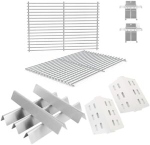 Upgrade your Weber Genesis grill with authentic Flavorizer Bars and Grill Grate Replacement Parts. Perfect fit for Series 300, E/S/EP, 310, 320, and 330 models.