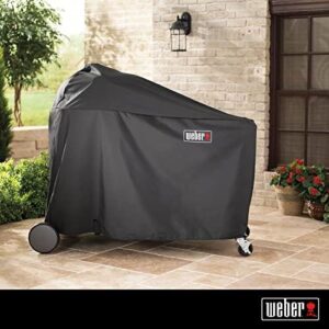 Transform your patio with the Summit Charcoal Center cover, measuring 15.9x22.7x3.8cm in sleek black. Perfect for outdoor BBQs and gatherings, now at an unbeatable price!