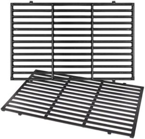 Upgrade your Weber grill with the 19.5" cast iron grate replacement, perfect for even heat distribution and durability. Save big on this top-rated accessory!